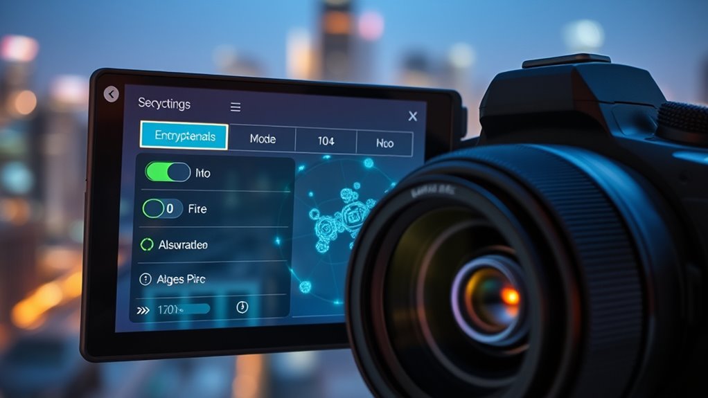 secure cameras with updates