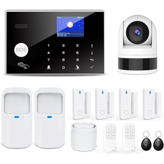 security camera sensor system