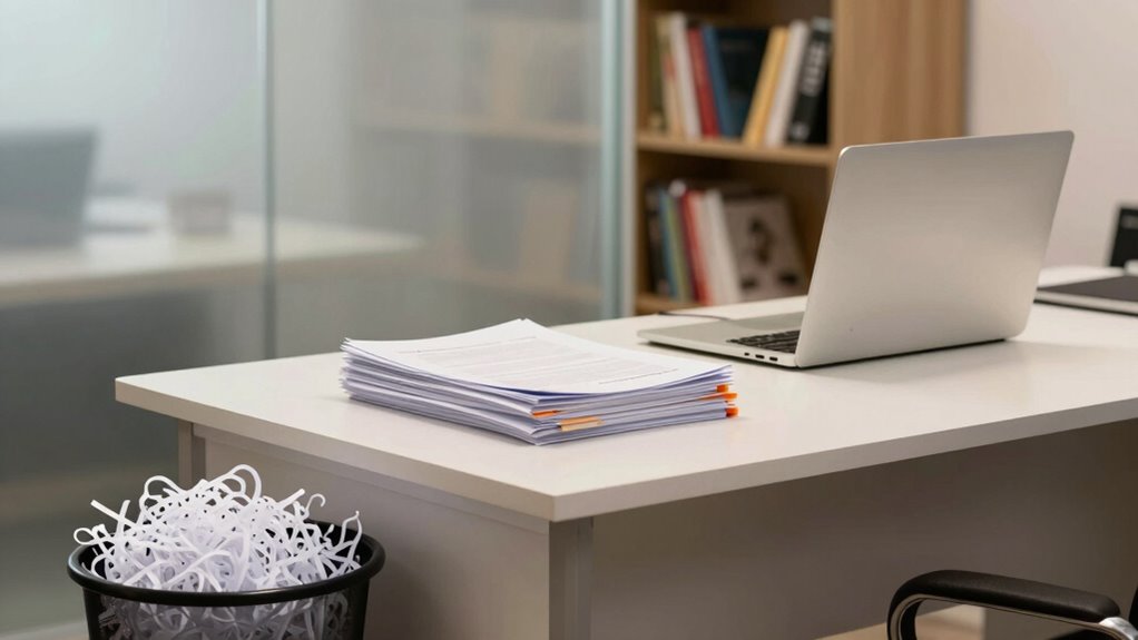 shred sensitive keep important