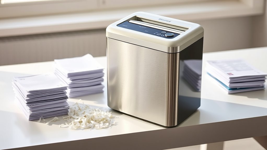 shredder features and standards