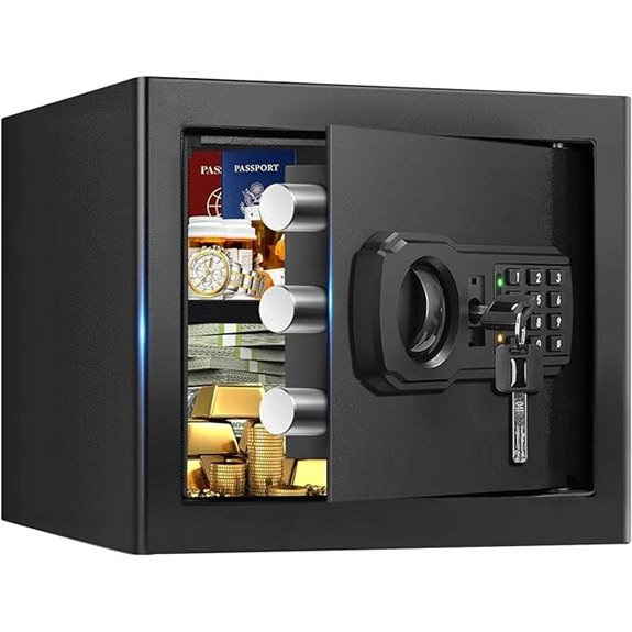 1.3 Cu Ft Digital Fire Safe with Keypad and Shelf