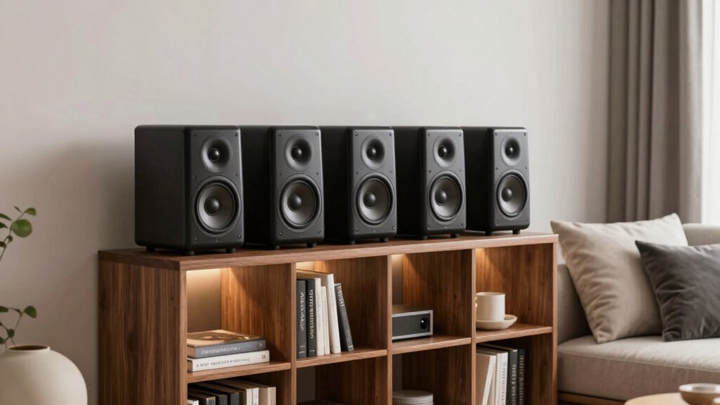 small room shelf speakers