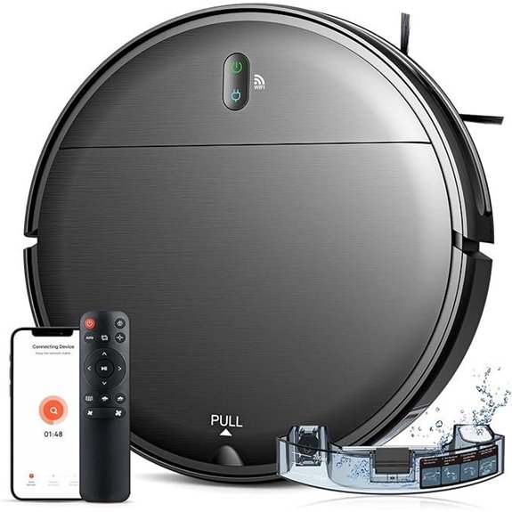 Robot Vacuum & Mop Combo with App Control