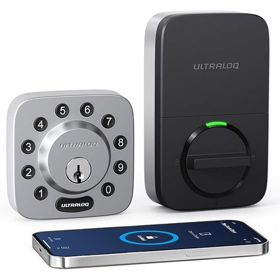 ULTRALOQ U-Bolt Smart Lock with App & Bluetooth