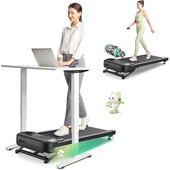 UREVO Smart Walking Treadmill with Incline and AI App