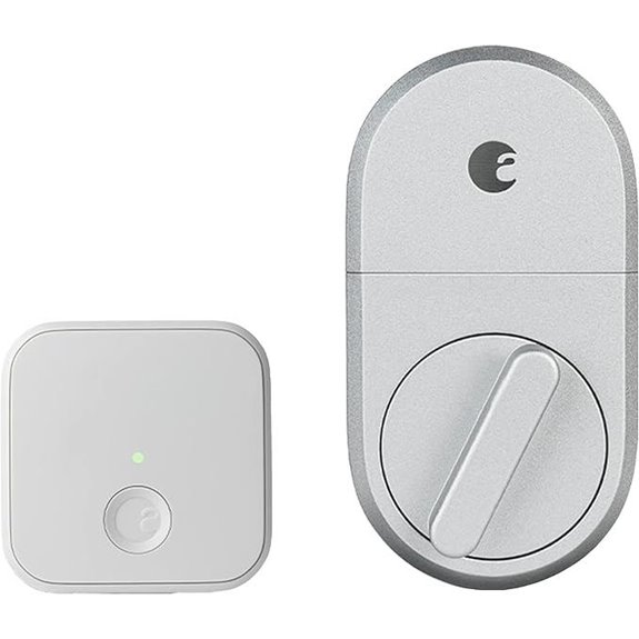 August Home Smart Lock + Connect Silver