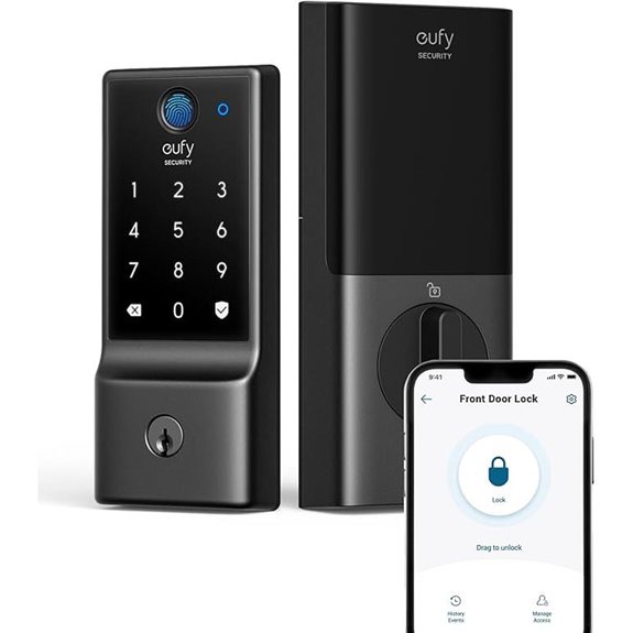 eufy Smart Lock C220 Fingerprint Keyless Deadbolt