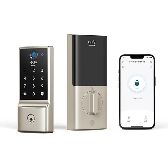 eufy Smart Lock C220 Fingerprint & Wi-Fi Deadbolt