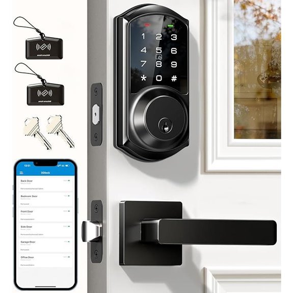 Veise VE06-L Smart Lock with Handle Set