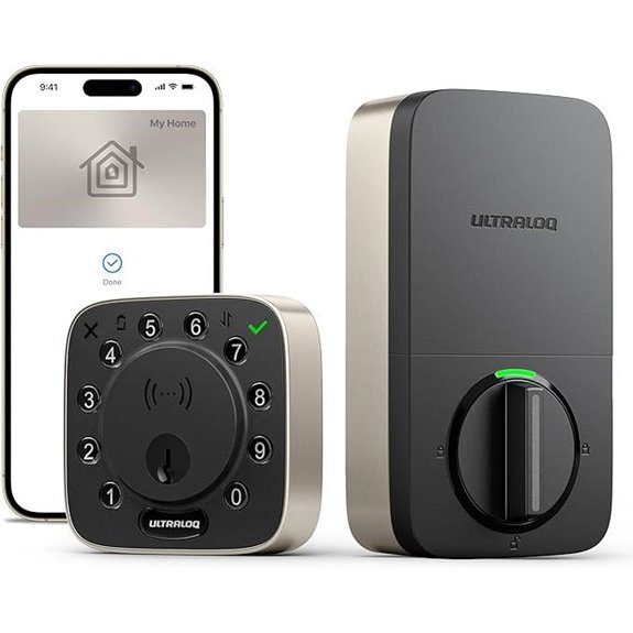ULTRALOQ Bolt NFC Smart Lock with Wi-Fi & HomeKit