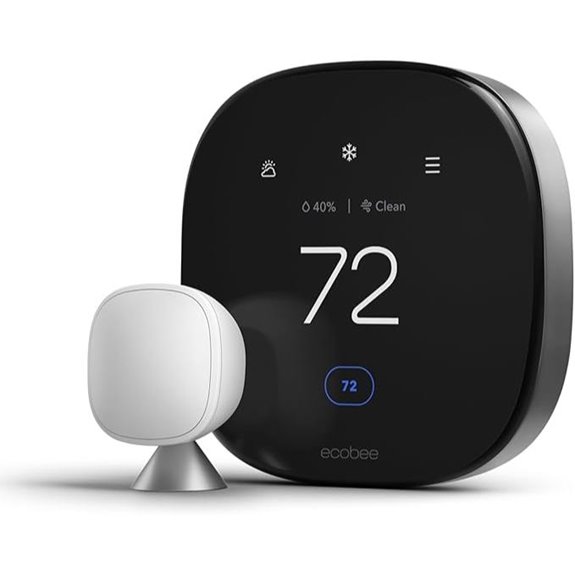 Ecobee Smart Thermostat with Sensors and Air Quality