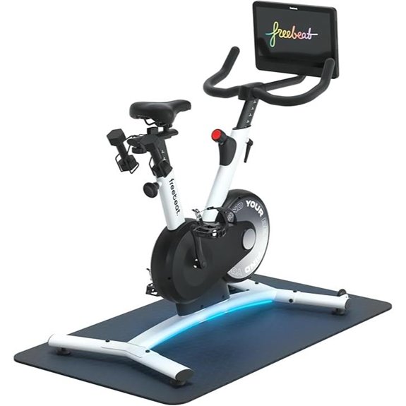 Freebeat Boom Smart Exercise Bike with Touchscreen