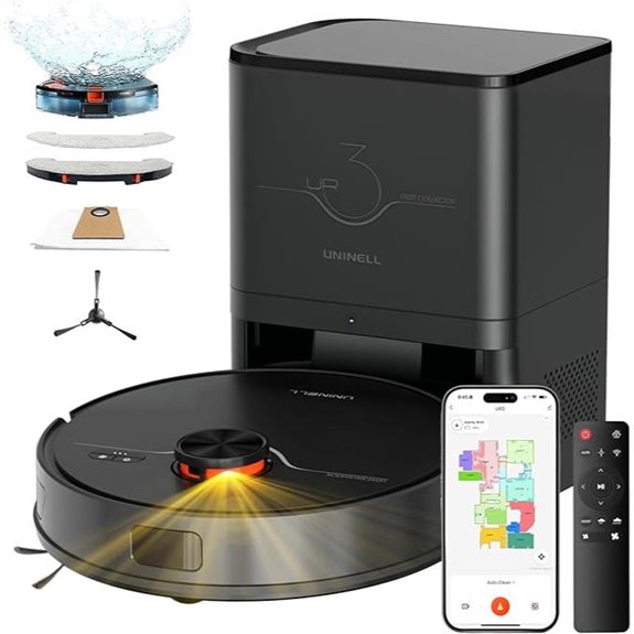 smart vacuum with mopping