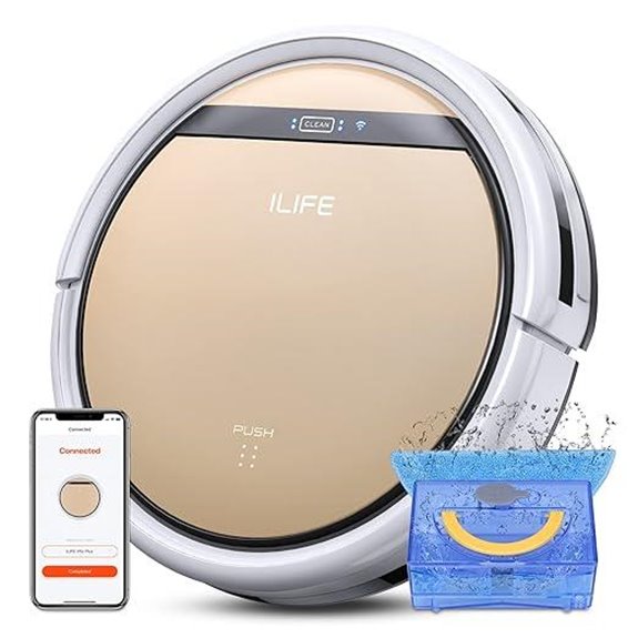 ILIFE V5s Plus Robot Vacuum & Mop (Wi-Fi/Alexa)