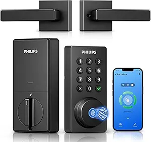 Philips WiFi Keypad Door Lock with Handle