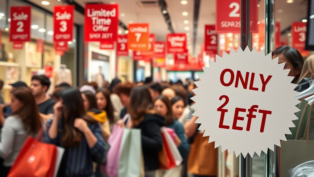 social proof and scarcity