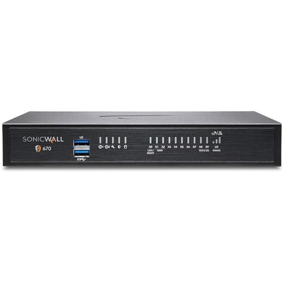 SonicWall TZ670 Gen7 Firewall with Wi-Fi Security