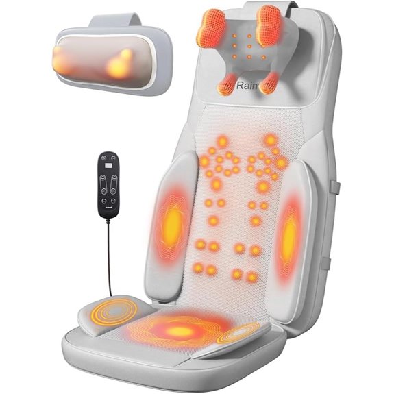 Rainwolf Shiatsu Neck & Back Massage Cushion