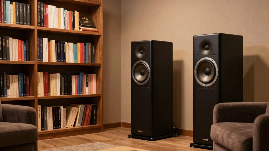 speaker size versus room