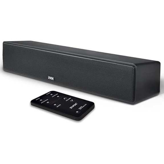 ZVOX Dialogue Clarifying Sound Bar with Voice Boost