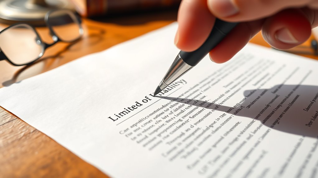 spot liability limitations clearly