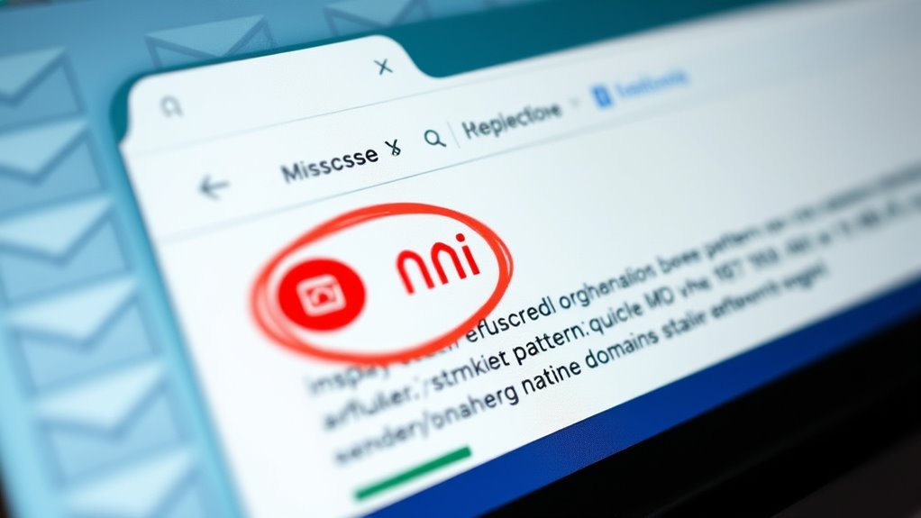 spot suspicious email signs