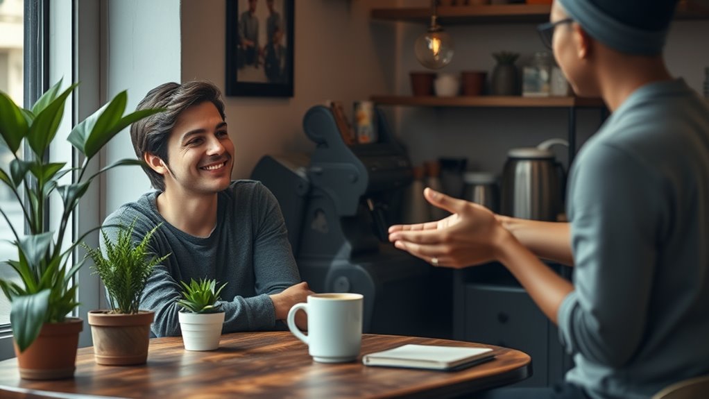 start genuine small talk