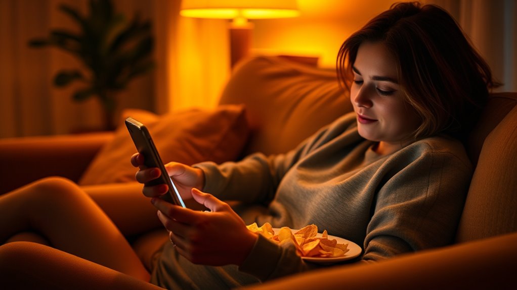 stress induced evening habits