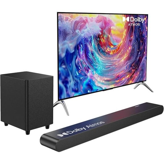 Miroir 3.1CH Dolby Atmos Soundbar with Subwoofer