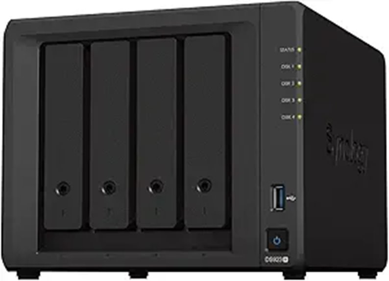 Synology DS923+ 4-Bay NAS with Ryzen CPU