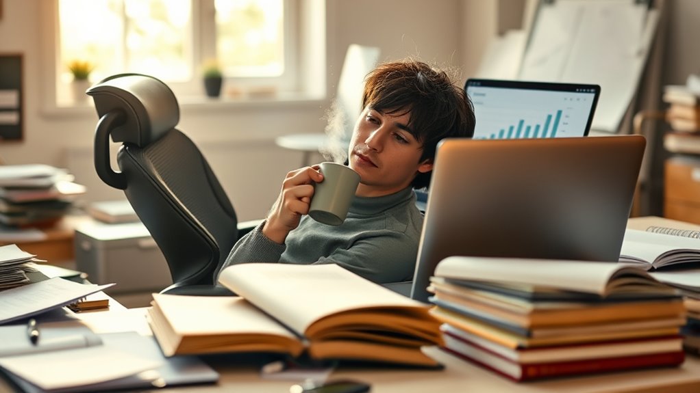 take breaks before overwhelm