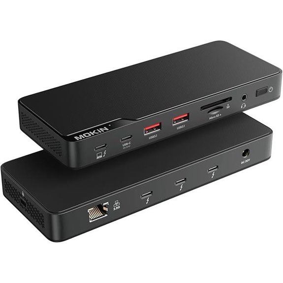 Thunderbolt 4 Docking Station with 85W Charging