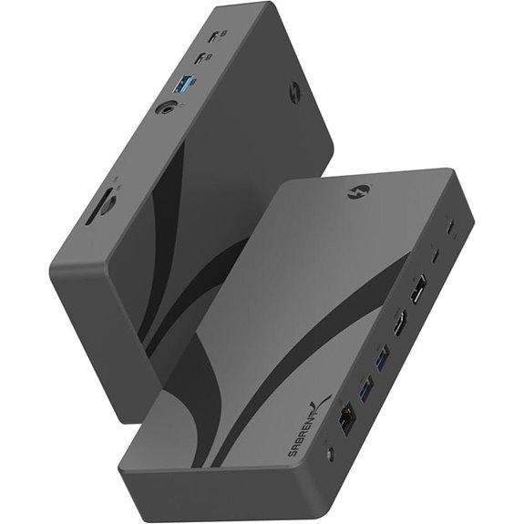 Sabrent Thunderbolt 4 Docking Station with USB-C/USB-A