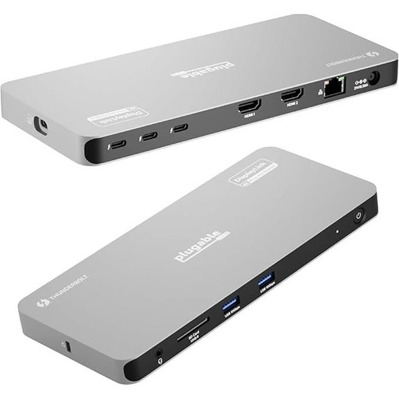 Plugable Thunderbolt 4 Dock for Quad 4K Monitors