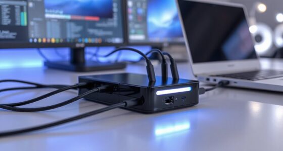 thunderbolt docks with 2 5gbe