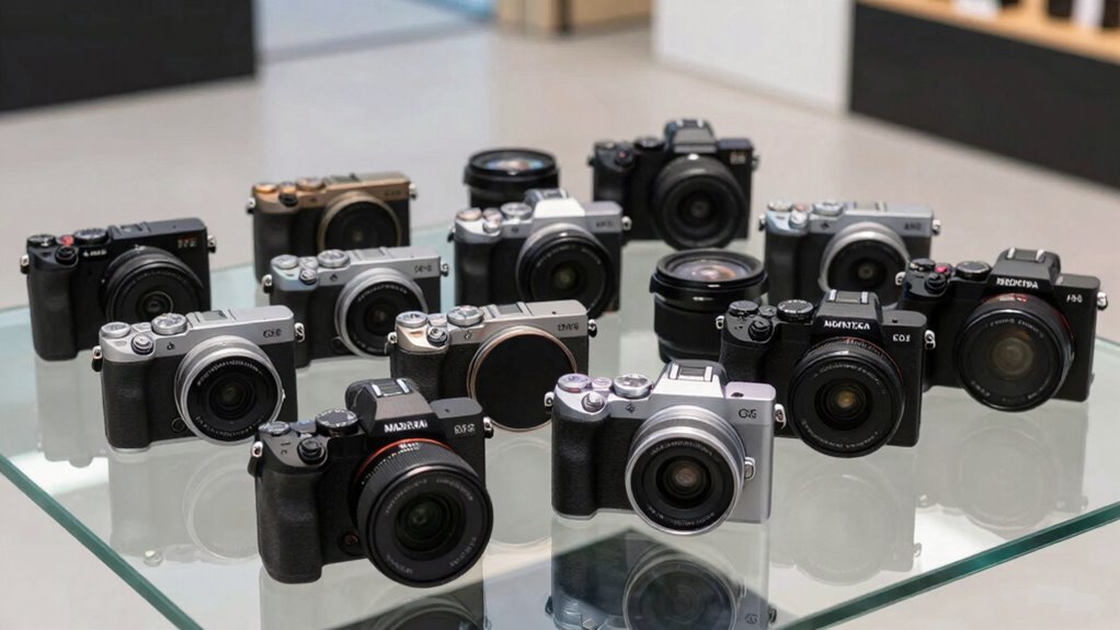 top mirrorless video cameras