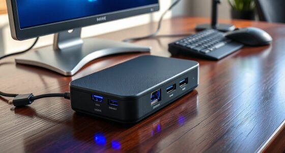 top usb c docking with 2 5gbe