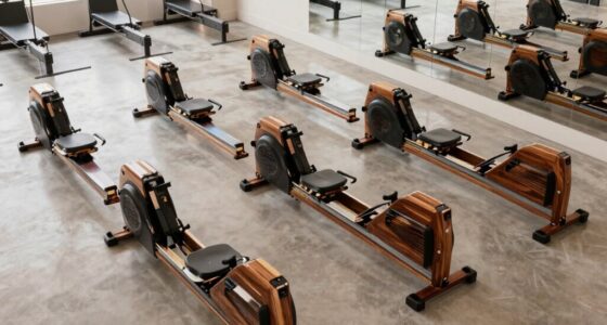 top water rowing machines