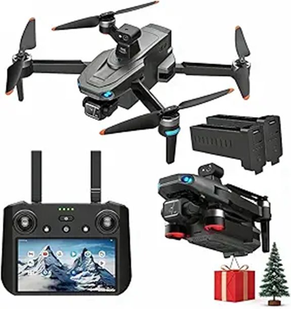 NewUpgraded Touch Screen Drone with Camera and Long Battery