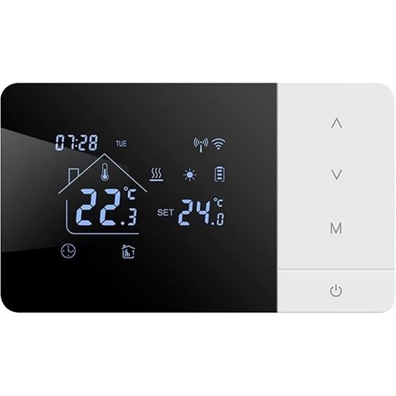Smart WiFi Thermostat with Touchscreen and App Control