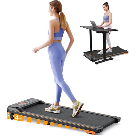 Walking Pad Treadmill with Incline and App