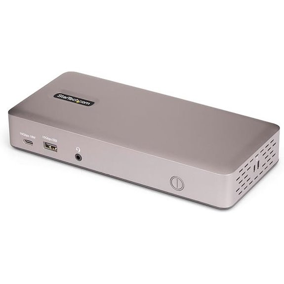 StarTech USB-C Docking Station with Triple 4K Monitors