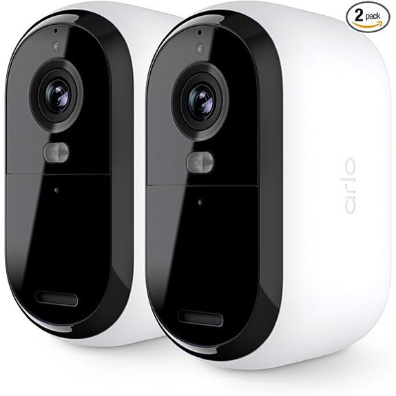 Arlo Essential 2K Security Camera (2-Pack)