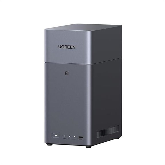 UGREEN 2-Bay NAS with 60TB Support and HDMI