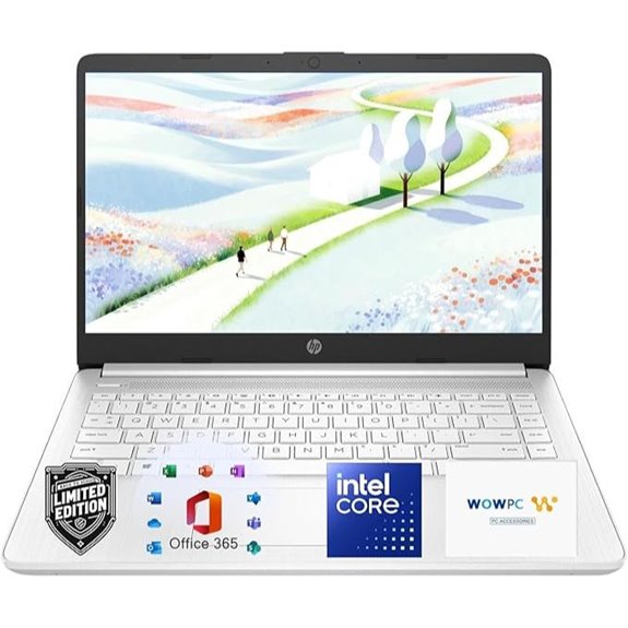HP Ultrabook Laptop with Office 365 & AI