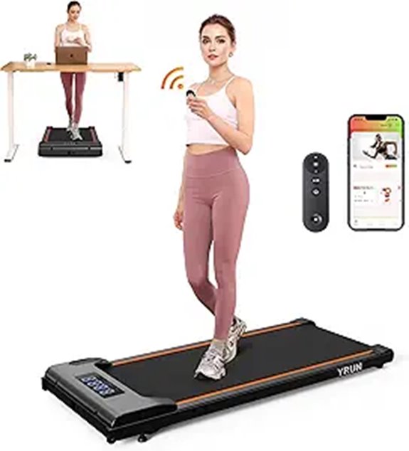 Walking Pad Under Desk Treadmill with Remote