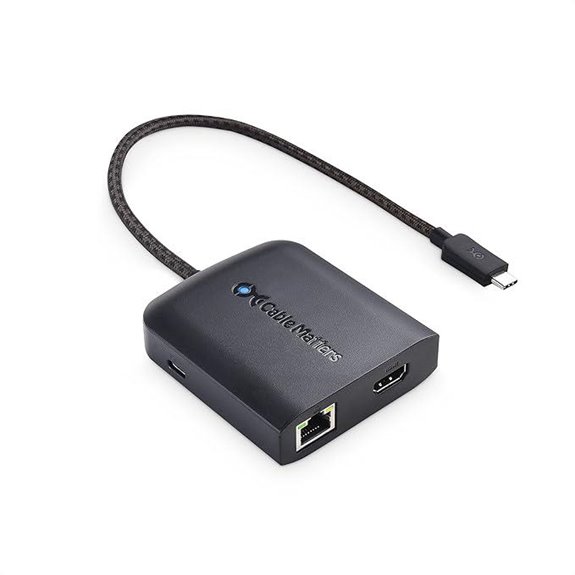 Cable Matters USB C Hub with HDMI 2.1 and Ethernet
