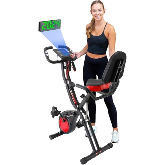 YYFITT 3-in-1 Exercise Bike with Display