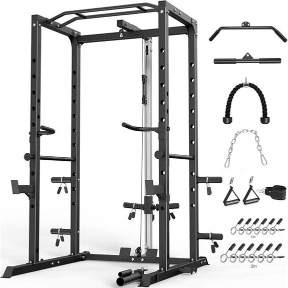 Multi-Functional Power Cage with Attachments