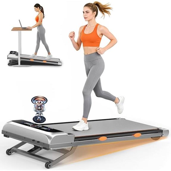 Walking Pad Treadmill 3-in-1 with Incline and Bluetooth